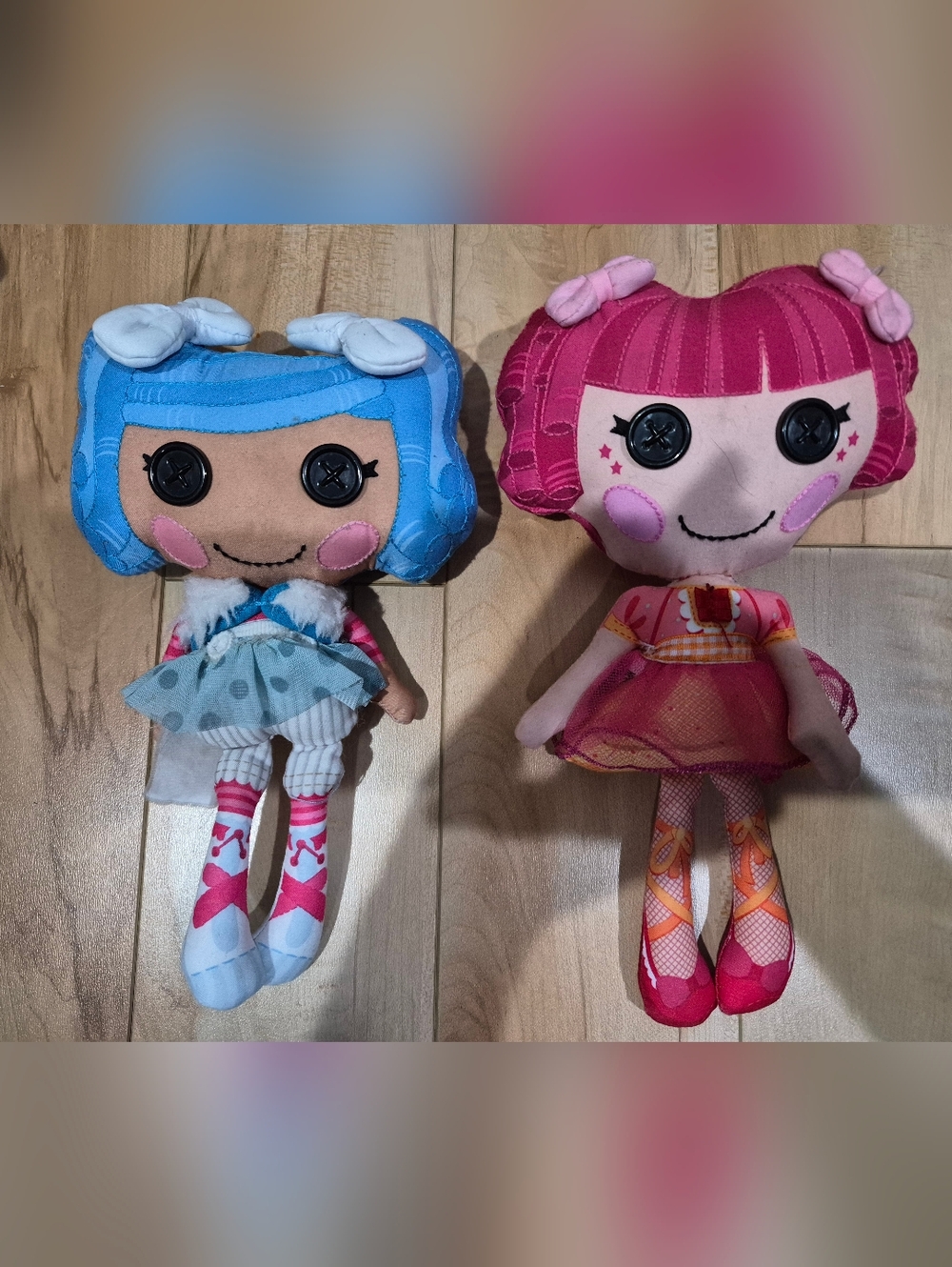 2 Lalaloopsy soft dolls